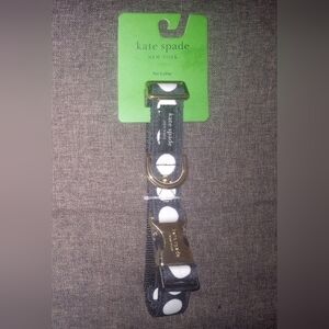 Kate Spade Black and White Dotted Collar